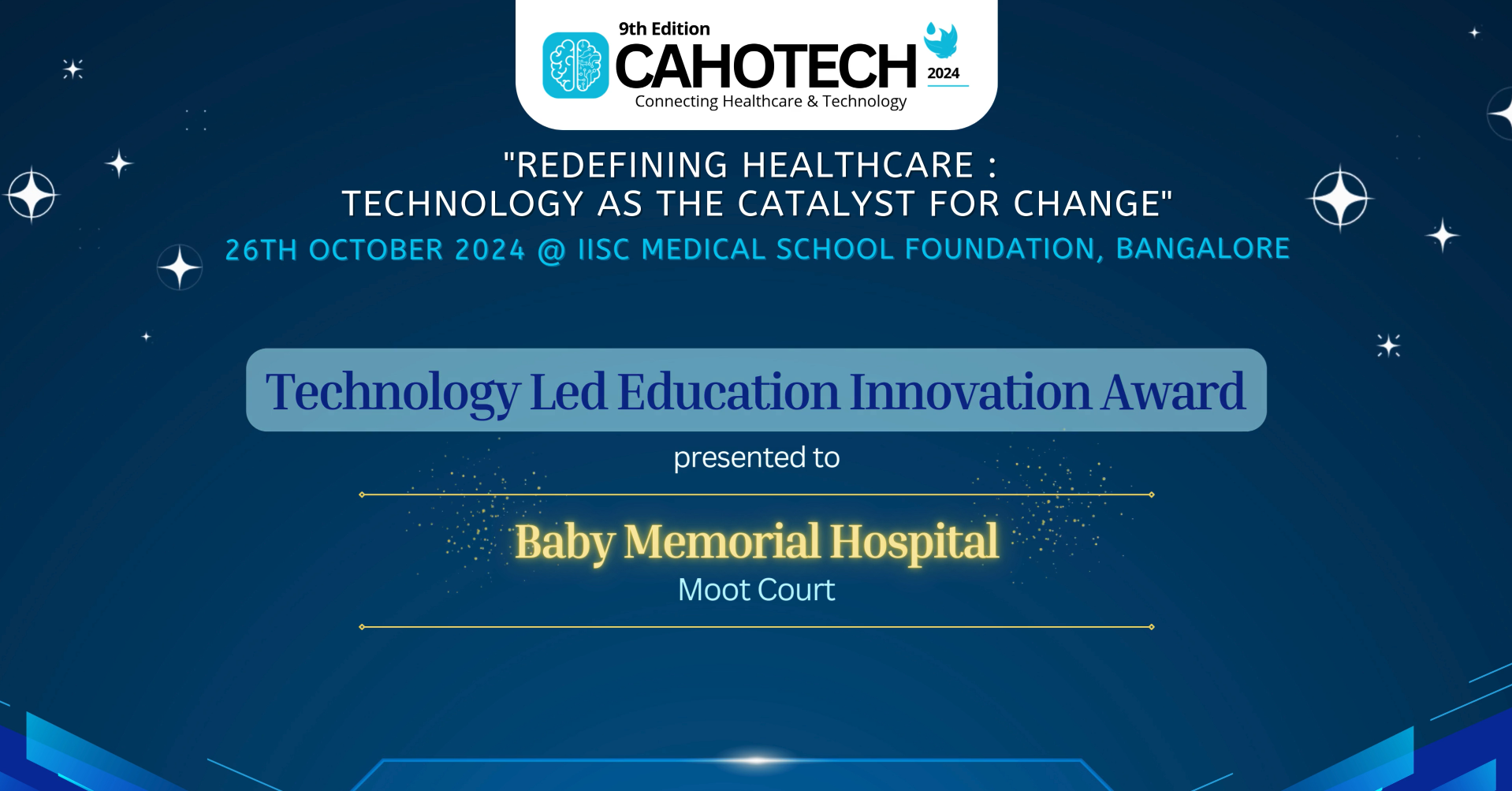 CAHOTECH 2024: Hospital Innovation - Moot Court - Prof Elizabeth Varkey